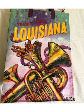 Trader Joe's Louisiana Graphic Tote Bag